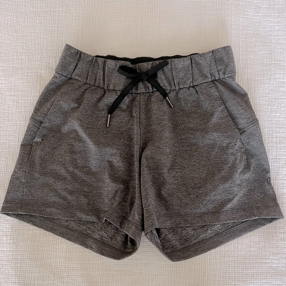 Lululemon Stretch Shorts Grey